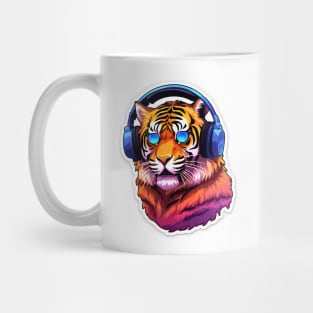 Tiger on Fire Mug